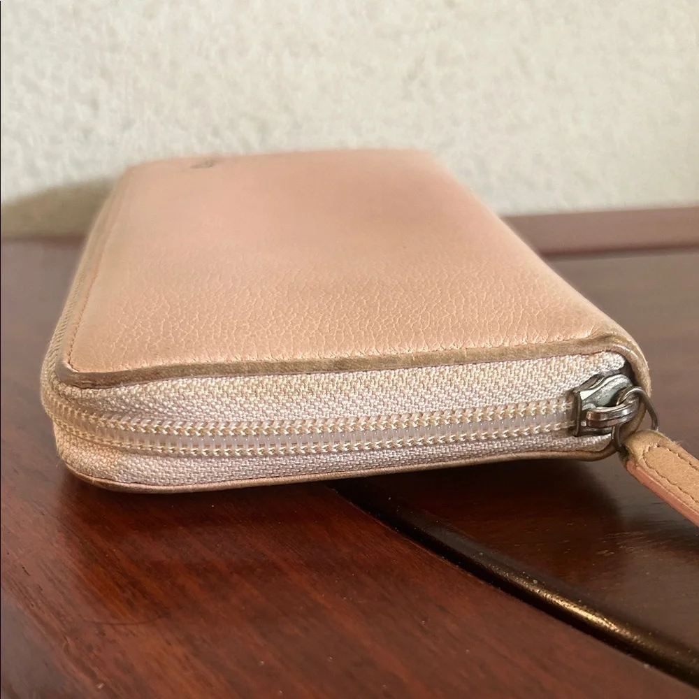 Chanel Pink Leather Wallet
